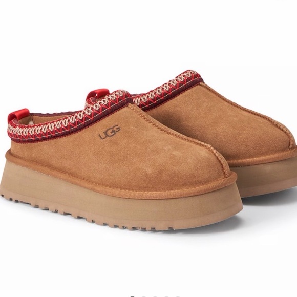 UGG Shoes - NEW Women’s UGG Tazz II Platform Slide On Slippers - Chestnut- Size 11